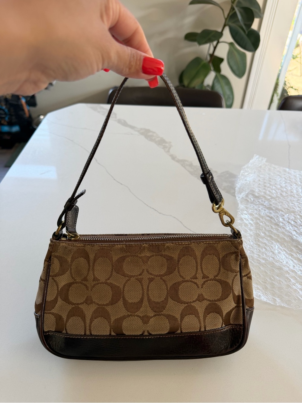 Coach Signature Demi Shoulder Bag